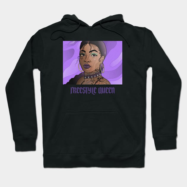 Freestyle Queen Hoodie by Araf Color